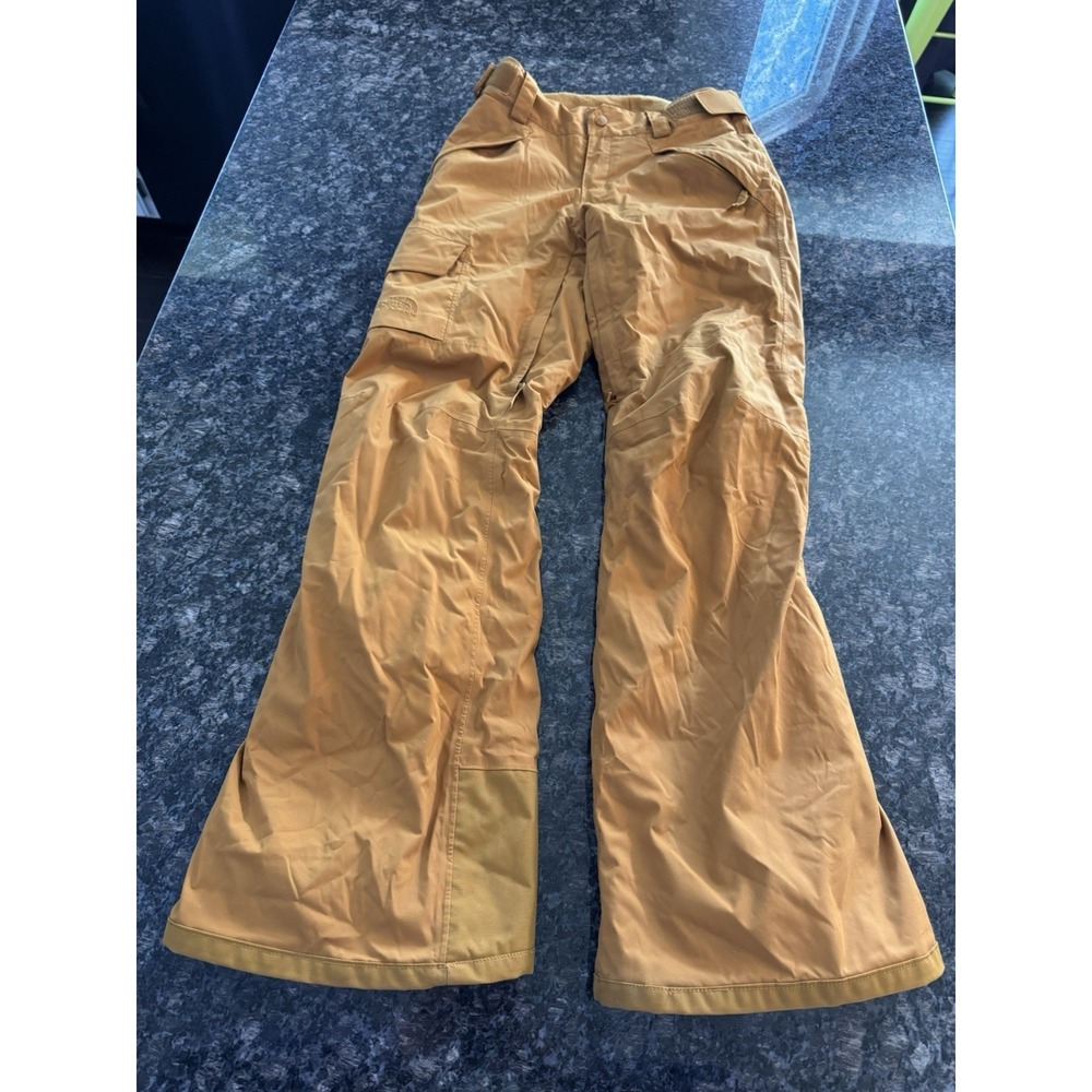 North Face Womens Xs‎ Burnt Orange Ski Snow Snowboard Winter Waterproof Pants